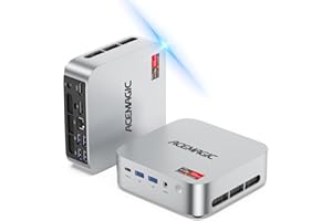 ACEMAGIC Mini Gaming PC AMD Ryzen 7 6800H 11 Pro (Up to 4.7GHz) 32GB RAM 1TB SSD, Radeon 680M Triple 4K Display Mini Computers Desktop Micro Small Pc for Gaming/Office 3.2Type-C/LAN 2.5G/BT5.2/WiFi 6