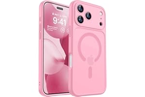 CANSHN Magnetic for iPhone 17 Pro Max Case, [Full Camera Protection] [Translucent Matte] [Compatible with Magsafe] Shockproof