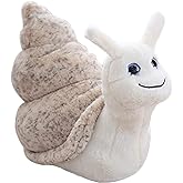 CHELEI2019 7" Plush Snail Stuffed Animal,Cute Soft Sleeping Snail Plush Toy Gifts for Kids