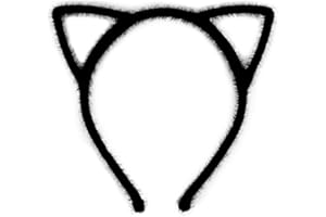 Bonnie Z. Leonardo Furry Cat Ears Headband Black