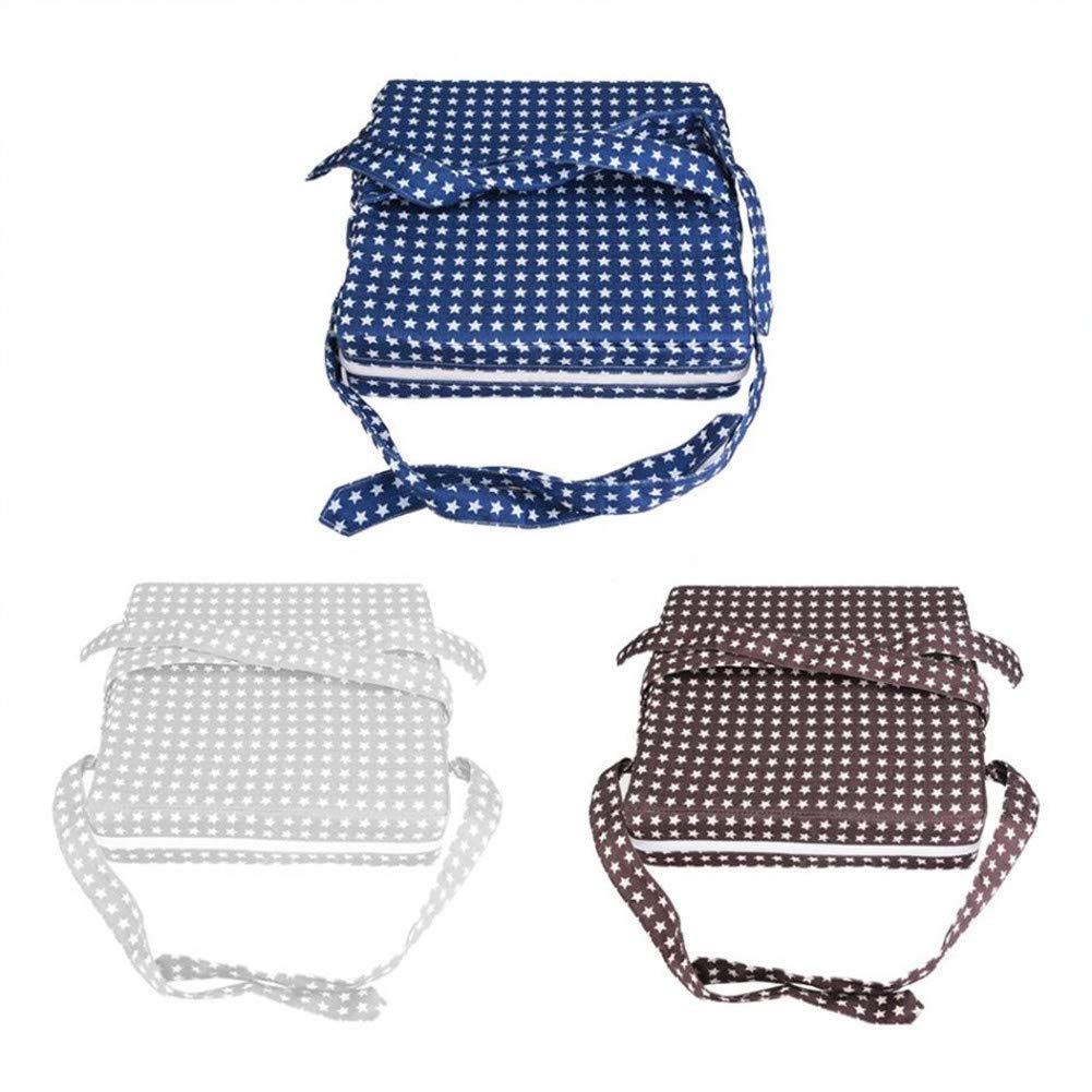 8cm Blau Dosige Kinder Sitzkissen Sitzerhohung Stuhl Tragbar Verstellbar Zerlegbar Kleinkinder Esszimmerstuhl Erhohen Pad 1 Stuck 32 32