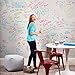 Dry Erase Wall Decal [Life of the Party] Over 6 Ft of Adhesive Whiteboard Turns Any Surface Into Monthly White Board Calendar or Weekly List