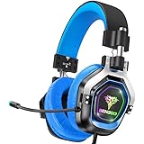 BENGOO G9200 Gaming Headset Headphones for Xbox One PS4 PC Controller, 4 Speaker Drivers Over Ear Headphones with Microphone,