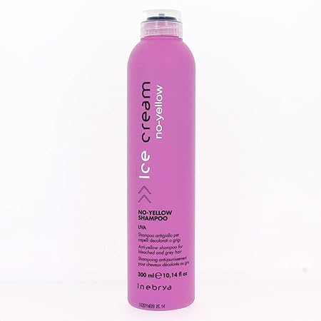 Ice Cream No Yellow Shampoo 300ml | Silber Shampoo | Anti Gelbstich