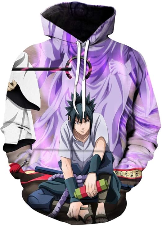 Sasuke hoodie amazon Clearance