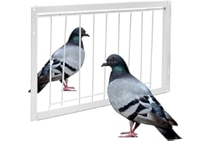 CADUFUELLY Pigeon Trap Door, Birdcages T-Trap House, Entrance Door with Steel Frame for Racing Pigeon Supplies (15.7 x 10 in)