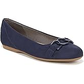 Dr. Scholl's Womens Wexley Adorn Slip On Ballet Flat Loafer Midnight Blue Microfiber 8.5 M