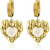 Ambesi Gold Earrings for Women, Bohemian Stud Fashion Accessory, Stylish Alloy Jewelry