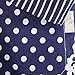 Mothers Apron for Women with Pockets, Extra Long Ties, Vintage Apron, Perfect for Kitchen Cooking, Baking and Gardening, 29 x 21 inch (Blue)