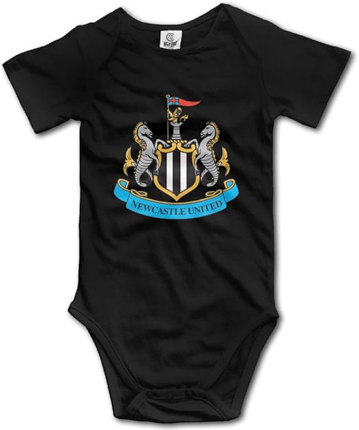Newcastle United Football Club Cute Baby Onesies Bodysuit