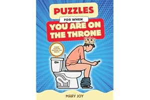 Funny Stocking Stuffers for Adults - Puzzles for When You're on the Throne: Over 150 Riddles and Brain Teasers to Solve on th