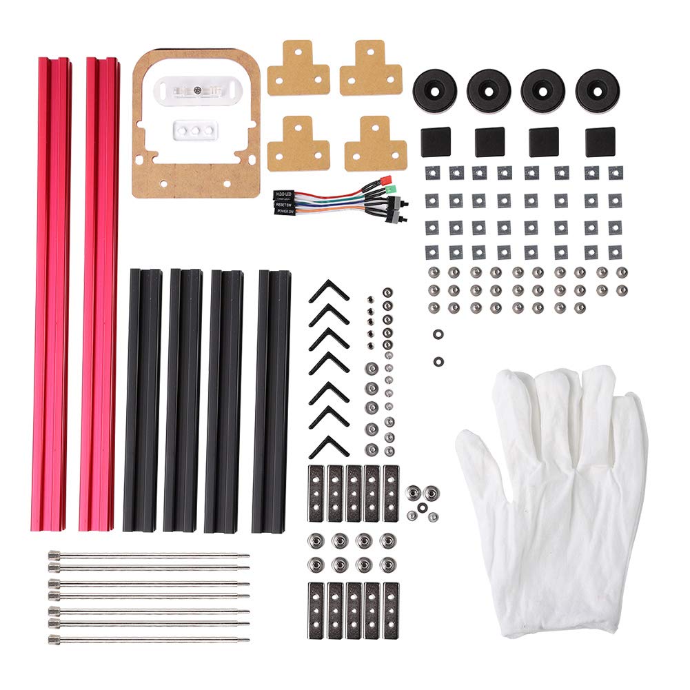 Socobeta ATX Case ATX Motherboard Test Bench DIY Mini Open Aluminum Alloy Frame ATX Motherboard PC Computer Case