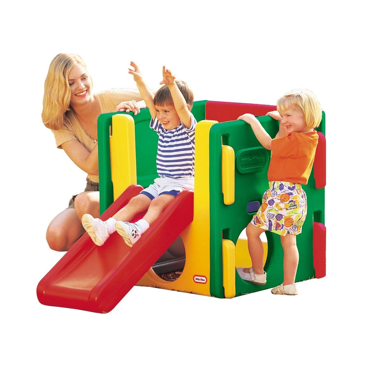 Little Tikes Junior Activity Gym. Climb, Crawl, & Slide, Durable Garden Toy for Kids Indoor or Outdoor Activity. Stable, Kid-Safe Playset, For Kids Aged 18 Months +