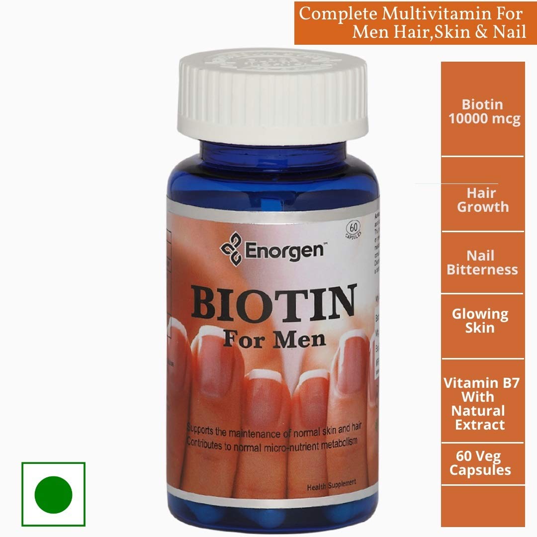 Enorgen Biotin Capsules For Hair Growth Men Biotin Capsules For