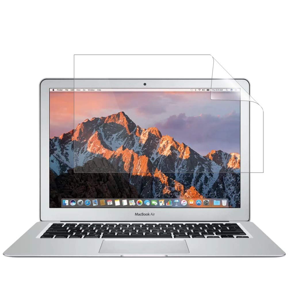 Old Macbook Air 13 (2017) Protective Film, Beautiful As Not Adhered Ultra Clear Ultra Low Reflective SAR Film A1369 A1466 (13 Inch 2010-2017)