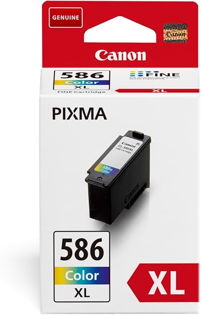Canon CL-586XL High Yield Colour Ink Cartridge Cyan Magenta Yellow