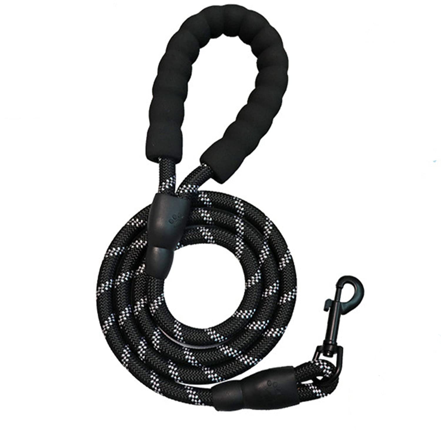 AYZECHANG Dog Leash for Walking, Dog Chain, 2M, High-Strength Nylon, Reflective, Suitable for All Dog Types