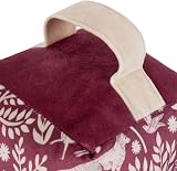 furn. Woodland Animal Velvet Doorstop - Scandinavian Forest Design Fabric view 3