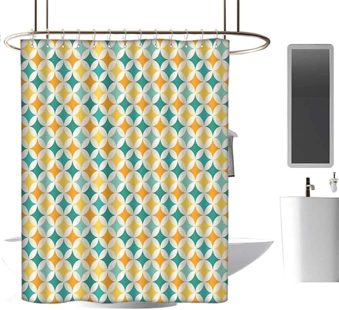 MKOK Personalized Pattern Shower curtain70 x70 Geometric,Abstract