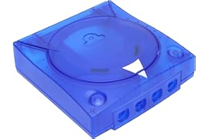Translucent Plastic Shield Blue Shell , Shock Absorption Plastic Housing Shell Easy To Remove Blue for SEGA Dreamcast DC