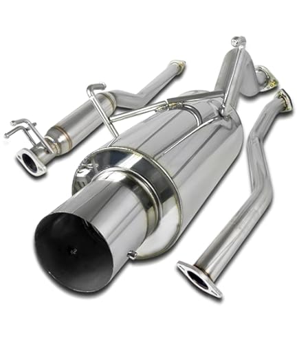 EPA Approved Catalytic Exhaust System Kit For Honda Civic 2001-2005 1.7L - Includes Muffler, Resonator, Gaskets & Hardware