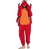 HvnTjvn Animal Onesie Adult One Piece Cosplay Costume Pajamas for Women Men