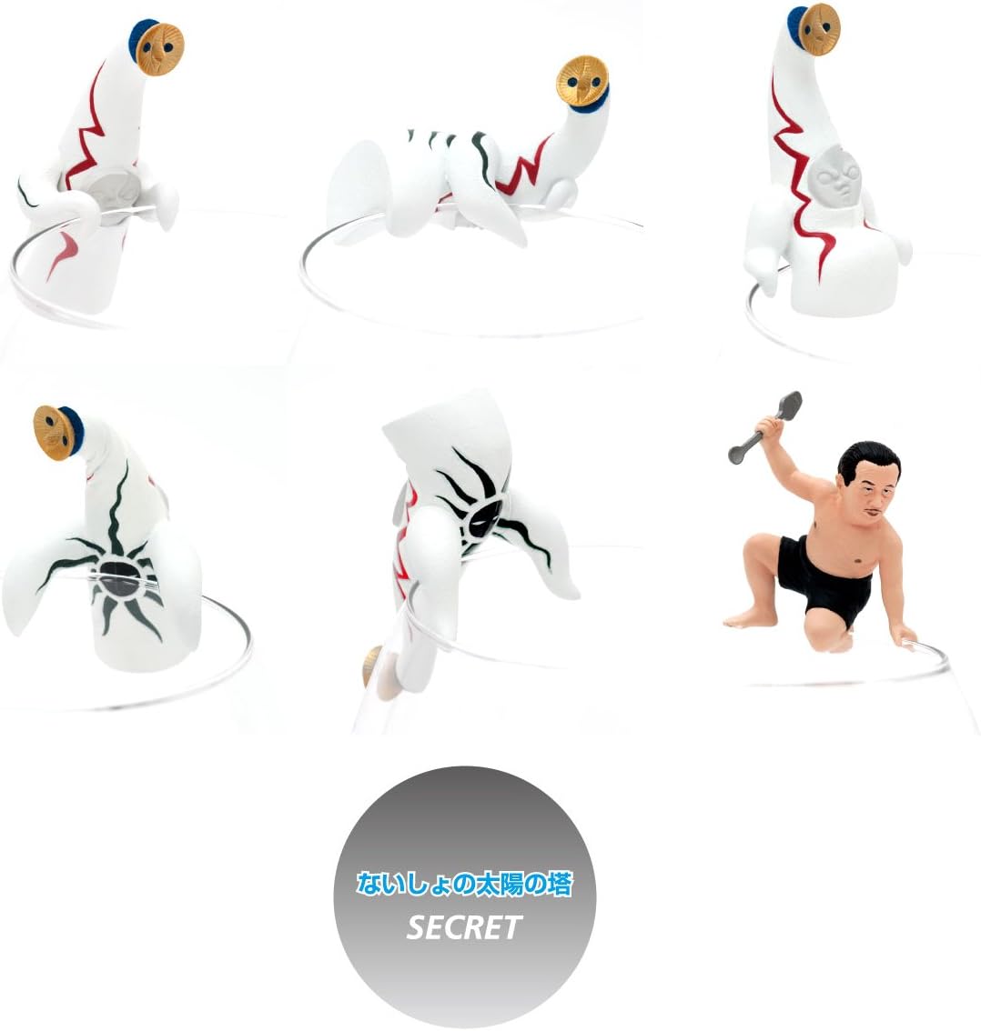 Amazon コップのフチの太陽の塔 全7種セット フィギュア カプセル玩具 ホビー