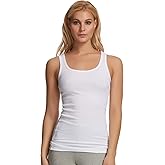 Felina Cotton Ribbed Tank Top - Class Tank Top for Women, Workout Tank Top for Women (Color Options Available)