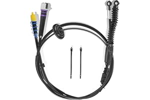ZUUGHAY Gear Shifter Cable Compatible with Chevy Silverado GMC Sierra 1500 2500 3500 Classic 1999-2007, Automatic Transmission Shift Control Cable, Replacement#905-144, 12477640