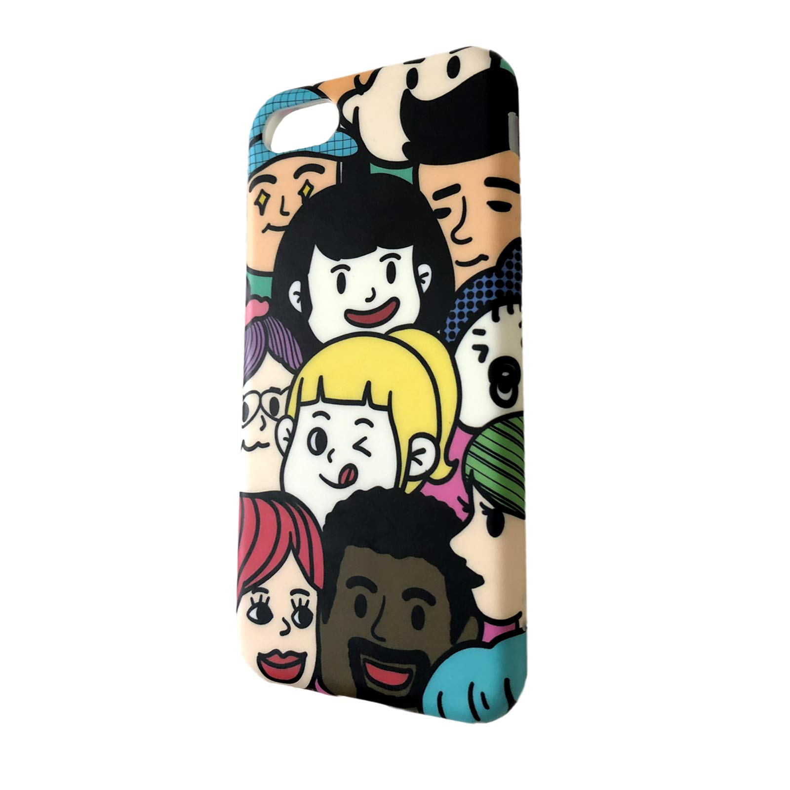 Anxiang Case for iPhone SE/8/7 case 4.7-inch Love is Color Bland We want Peace & Love in the World