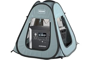 BENVOL Small Inverter Generator Cover,Power Station Cover, Foldable, Used in Operation, Waterproof, Dustproof, 420D Waterproof Oxford Cloth, for 1000-2000 Watt Generators and Power Stations（33‘in