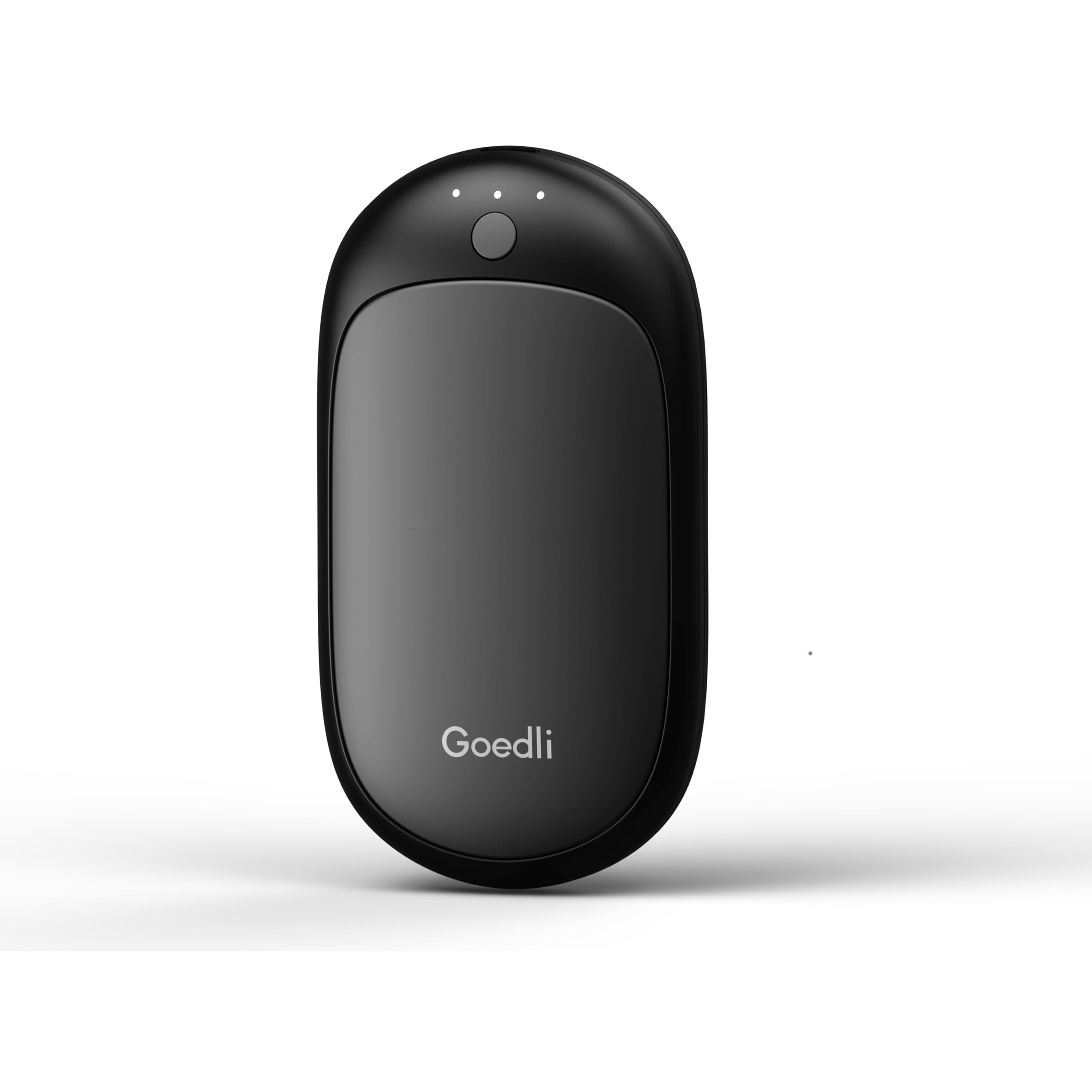 Photo 1 of 12000mAh Hand Warmers Rechargeable Portable Electric 2 Pack (Hand Warmers 2 Pack Matt Black)