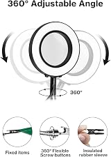 Lytool Helping Hands Soldering Station with 3X Magnifying LED Lamp view 3