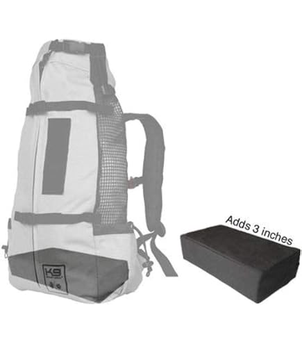 K9 Sport Sack Plus 2 - Small, Light Grey - Ideal for Dogs 13-16