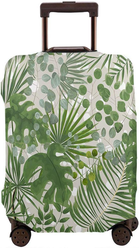 Moslion Palm Leaf Suitcase Covers Protector Tropical