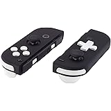 White D-pad ABXY Keys SR SL L R ZR ZL Trigger Buttons Springs, Replacement Full Set Buttons Fix Kits for Nintendo Switch & Sw