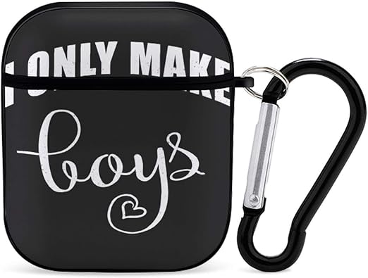 Amazon 面白い男の子ママairpodsケースカバーappleairpods 2 1男の子女の子用かわいいairpodケースシリコン保護スキンairpodsアクセサリーキーホルダー付き 家電 カメラ オンライン通販
