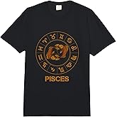 Pisces Zodiac Sign Comfort Colors Adult Heavyweight T-Shirt