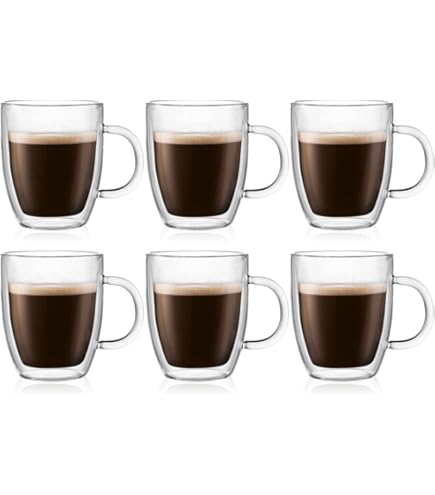 8 oz coffee travel mug Coffee Mug with Handle, 12oz/8oz(350/220ml) Insulated Stainless Steel  Coffee Travel Mug, Double Wall Reusable Coffee Cup