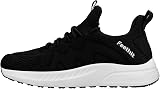 Feethit Men Running Shoes Breathable Lightweight Fitness Sneakers Black UK 11 view 3