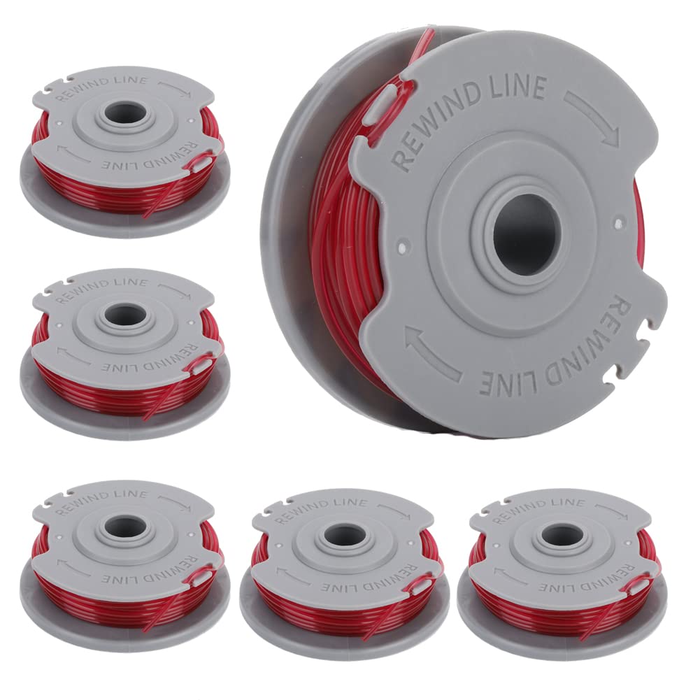 Moritale Spools for Gardena 5306-20 Art 8844 8845 TurboTrimmer SmallCut 300 Nylon Reflex Brush Cutter (6 Pieces)