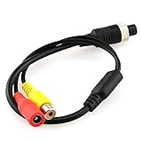 DGZZI 4 Pin Female to RCA Female Adapter