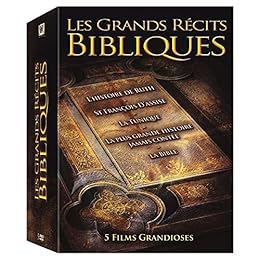 Grands Récits Bibliques : L'histoire De Ruth + Saint-François D'assise + La Tunique + La Plus Grande Histoire Jamais Contée + La Bible - Pack