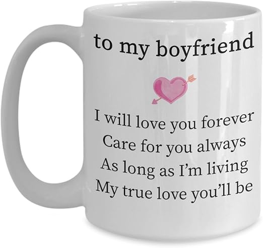 to my boyfriend mug