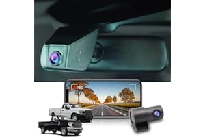 Fitcamx Dash Cam 2160P Front and Rear 1080P Adapt for Ford F-150 2013-2020 & 2011-2025 F-250 F-350 (HD2-6275 with Screw), OEM