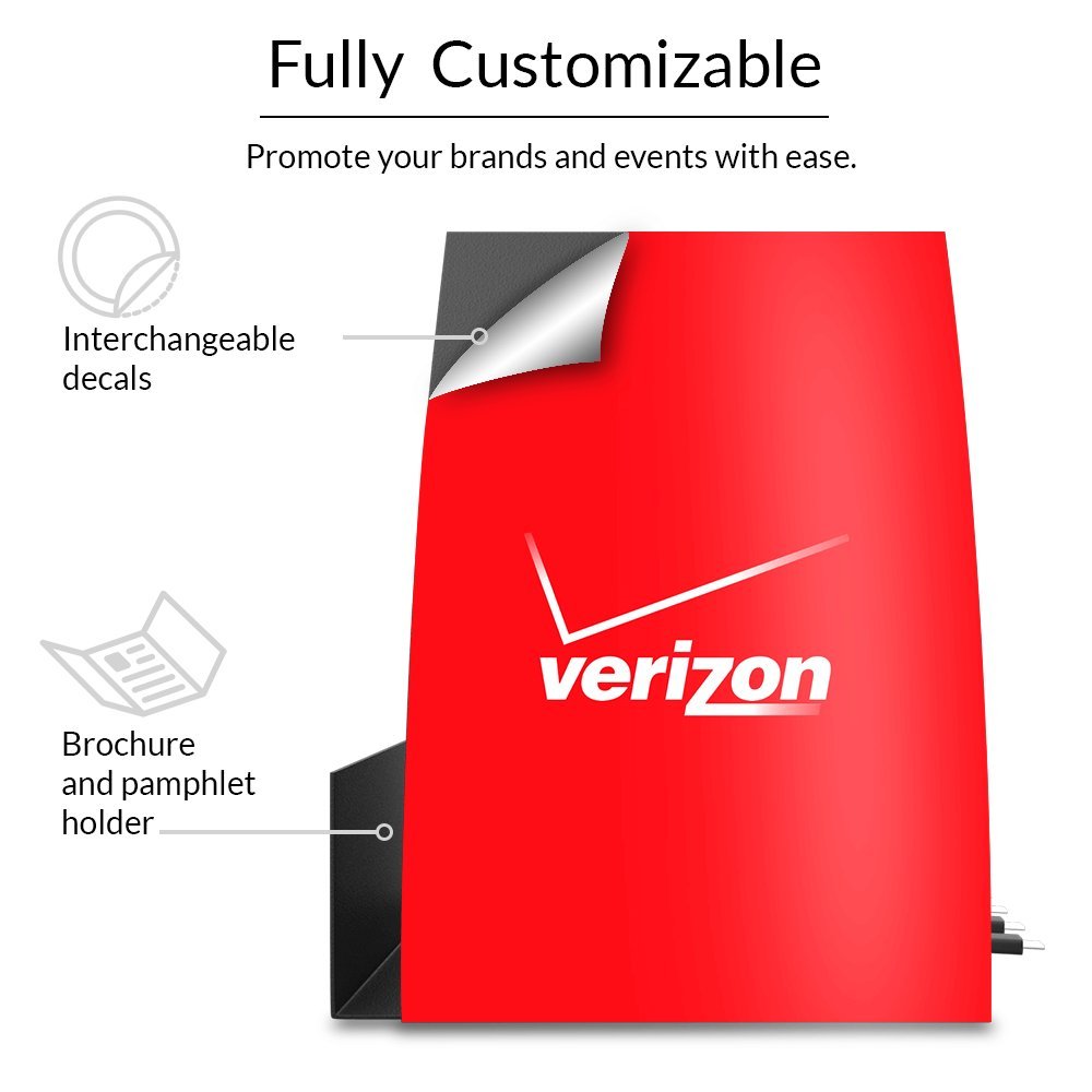 ChargeTech BatteryPowered Portable Cell Phone Charging Station Dock