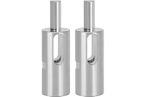 TNTLEAYS EZ Twist Ties Tool for 9 Gauge Drill Chuck,High-tensile Wire Easy Twist Tool,Twisted Fence Tool for Fixing Chain Link Fence and Loop Fences, Compatible with 3/8” Chuck Power Drills (2 PCS)