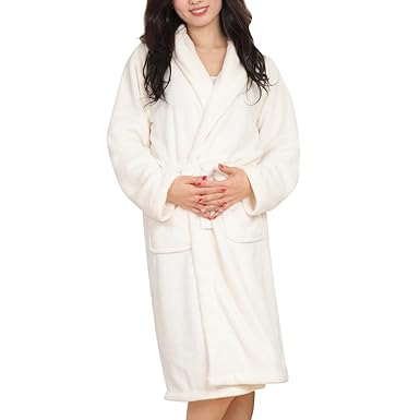 Amazon マイクロファイバー ガウン メンズ レディース 選べる 10色