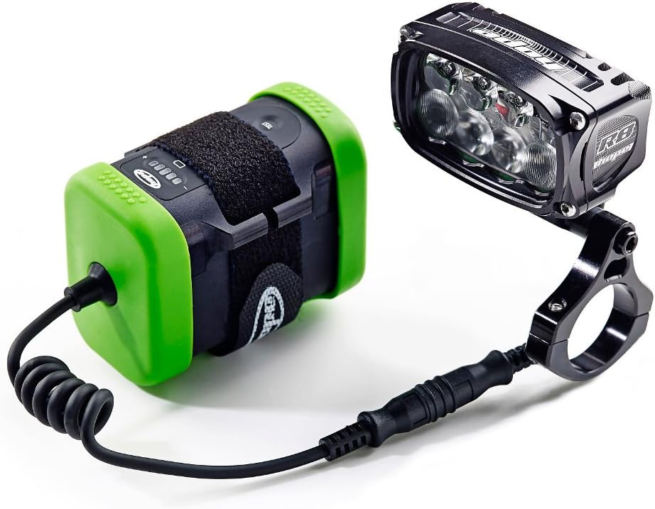 Hope R8 3000Lm (1x6 ES Cell) LED Front Light, UK Charger