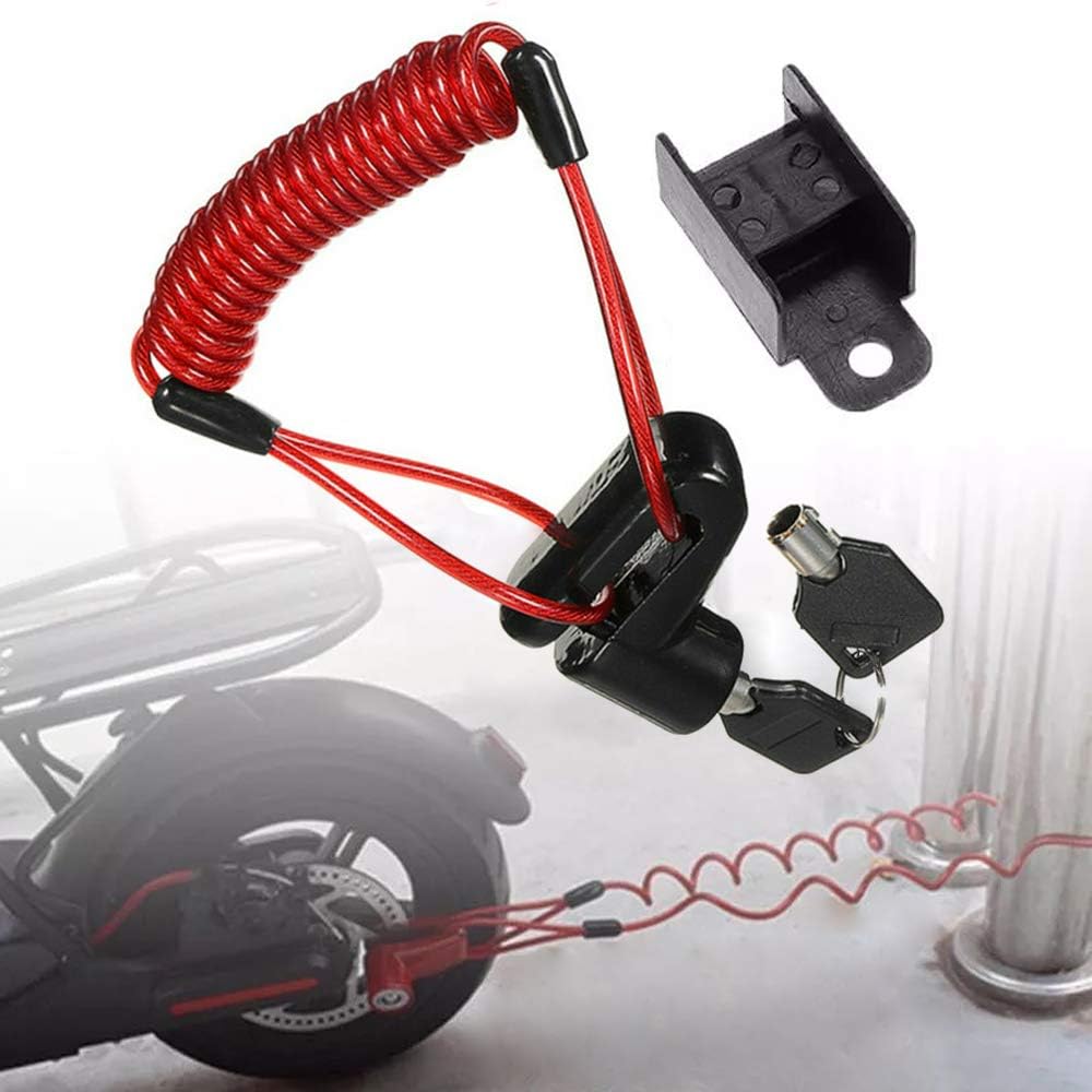 Disc Brake Lock for Electric Scooter, AntiTheft Padlock Wheel Security